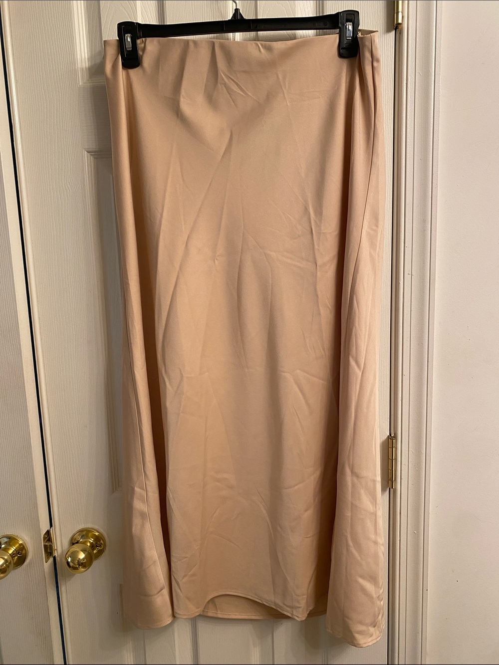 Aleeza Paris Neutral Beige Maxi Skirt